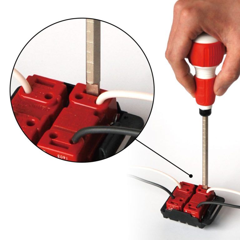 تصویر  پیچ گوشتی دوسو چهارسو 5.5 اینچ 1795D