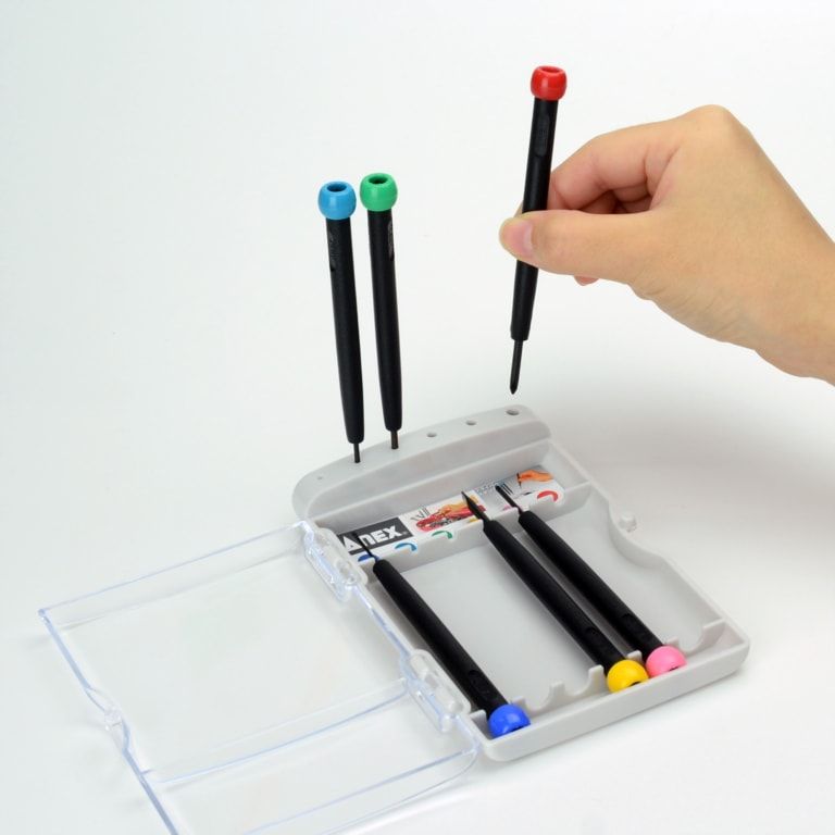 تصویر  ست 6 عددی پیچ گوشتی الکترونیکی 900