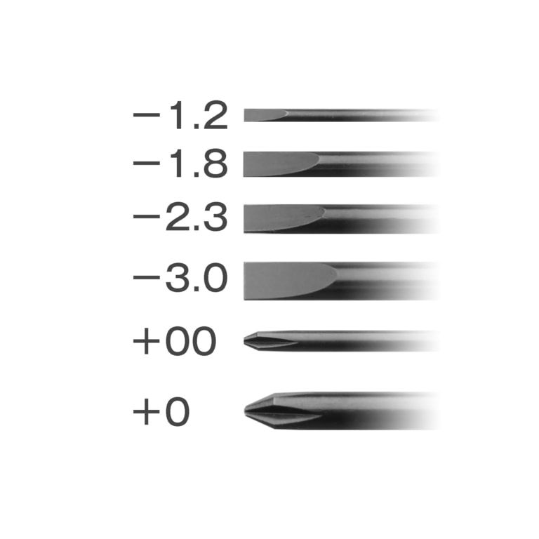 تصویر  ست 6 عددی پیچ گوشتی الکترونیکی 930