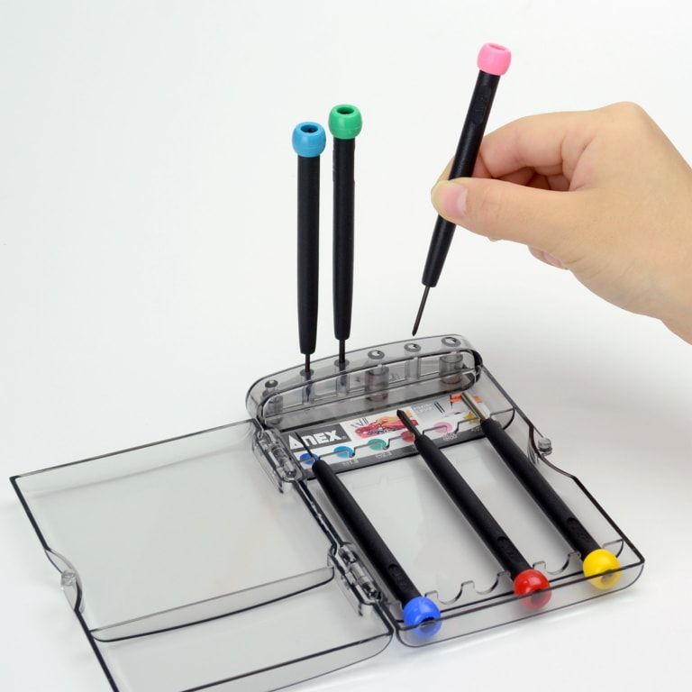 تصویر  ست 6 عددی پیچ گوشتی الکترونیکی 935