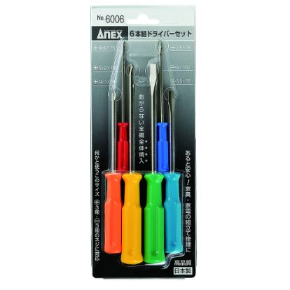 تصویر  ست 6 عددی پیچ گوشتی 6006